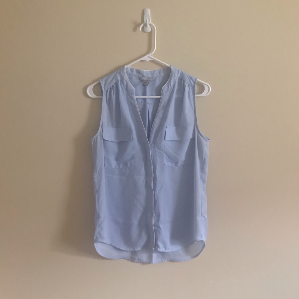 H&M Baby Blue Top